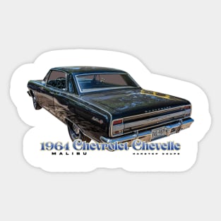 1964 Chevrolet Chevelle Malibu SS Hardtop Coupe Sticker